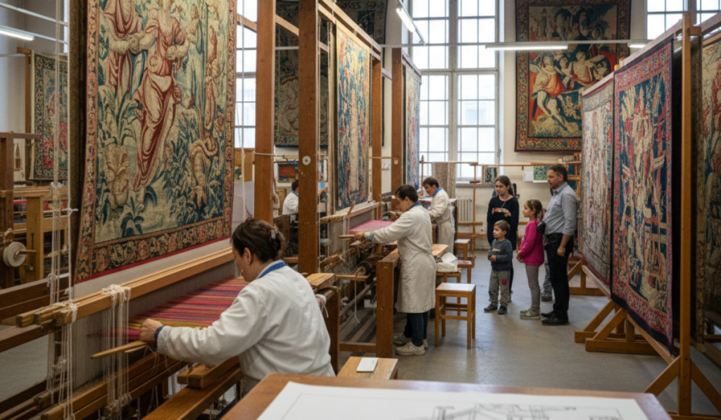 Découvrir la Manufacture Nationale de la Tapisserie
