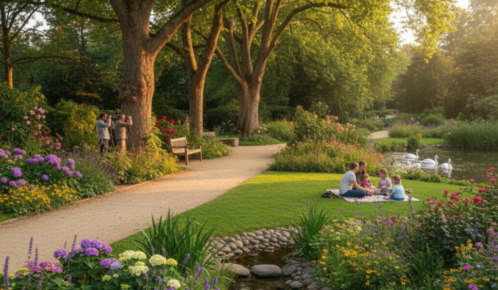 Profiter d’une promenade dans le Jardin d’André Van Beek
