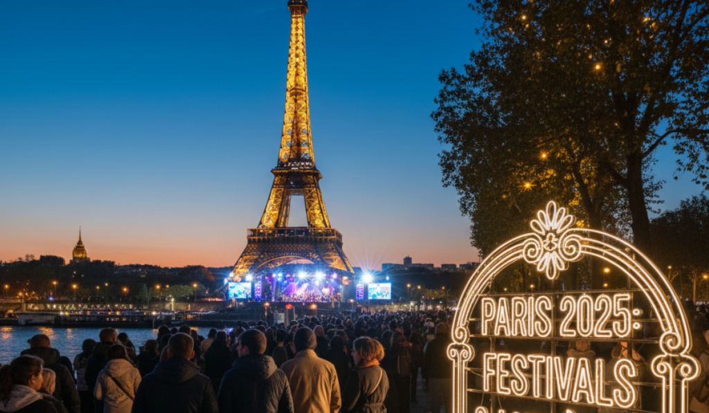 Top 7 Événements et Festivals Incontournables à Paris 2025 – Votre Guide